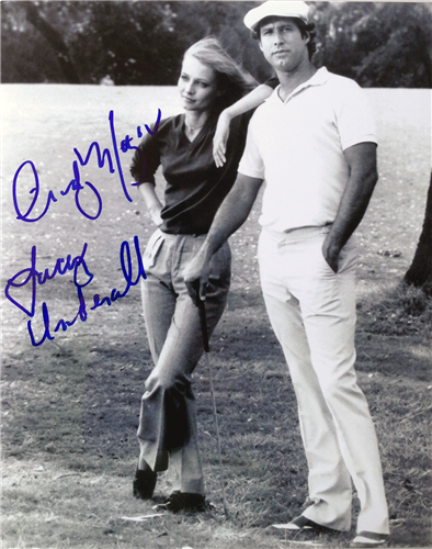 Cindy Morgan "Lacey Underall" Signed 8x10 Caddyshack Photo - Lacey & Ty Webb