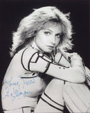 Cindy Morgan "Yori" Signed 8x10 Tron B&W Photo