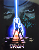 Cindy Morgan "Yori" Signed 8x10 Tron Poster Color Photo Vertical