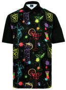 Cocktail Splash Mens Golf Polo Shirt by ReadyGOLF