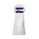 Sunfish: Duraleather Headcover (Driver, Fairway, Hybrid, or Set) - Colorado State Flag