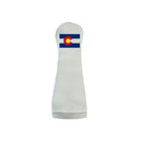 Sunfish: Duraleather Headcover (Driver, Fairway, Hybrid, or Set) - Colorado State Flag