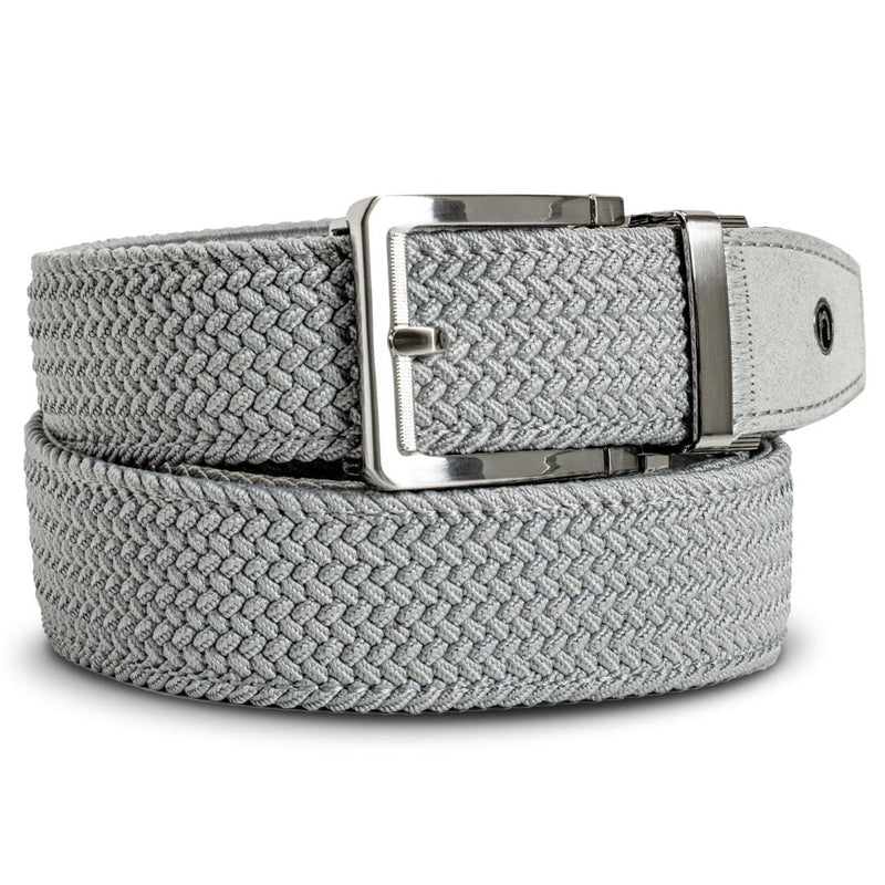 Nexbelt: Men's Braided Belt - Cool Grey