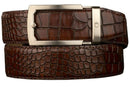 Nexbelt: Men's Crocodile Dress Belt - Brown