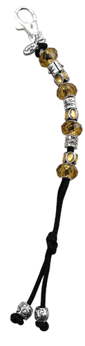 Navika Crystal Mantra Bead Golf Stroke Counter - Yellow*