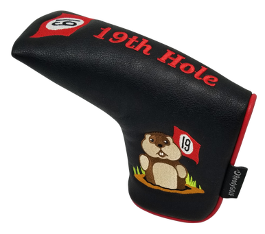 19th Hole Gopher Embroidered Putter Cover by ReadyGOLF - Blade