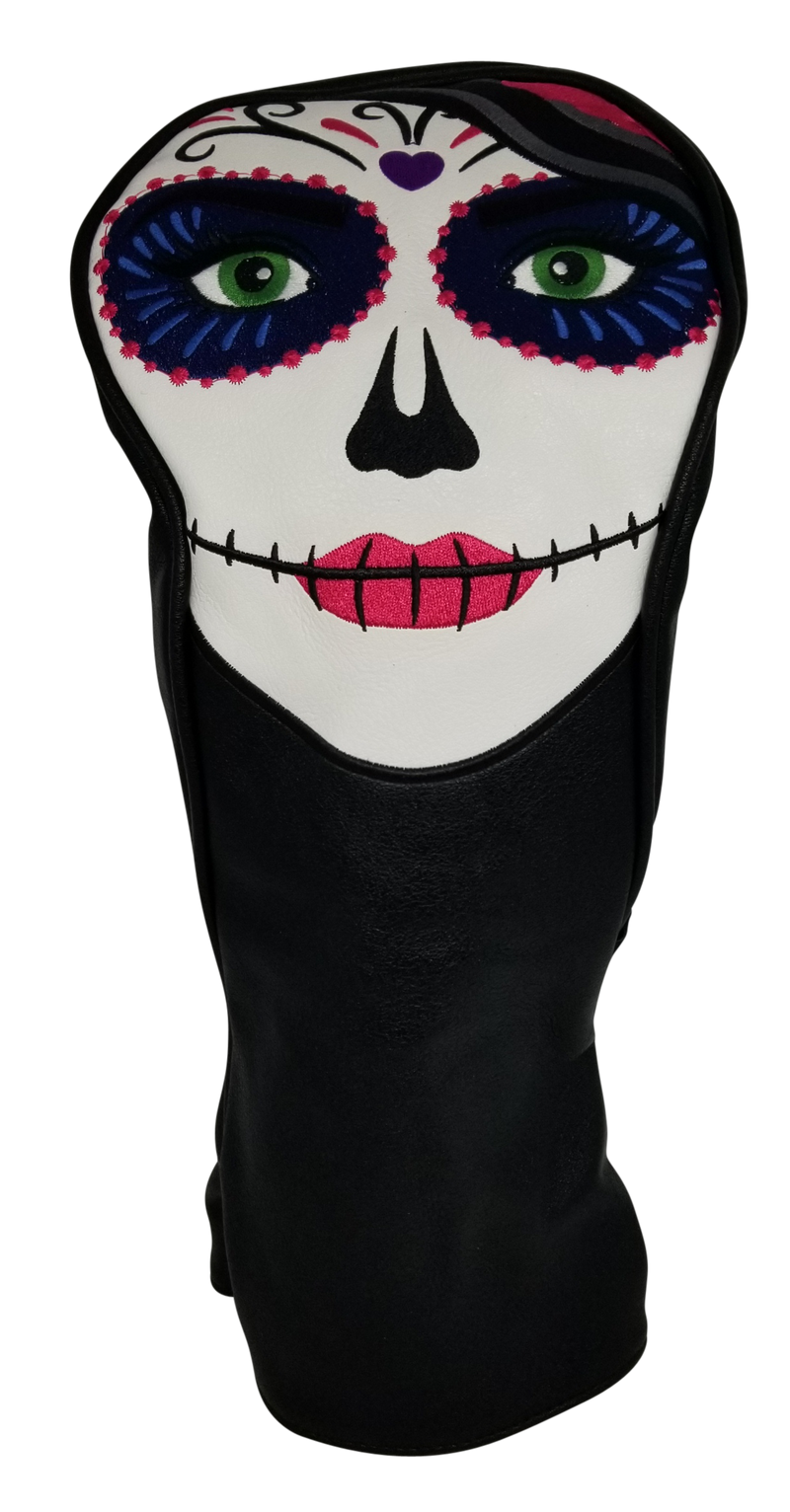 Day of the Dead Embroidered Driver Headcover by ReadyGOLF