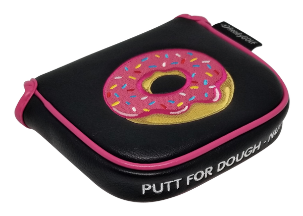 Putt for Dough-Nuts Embroidered Doughnut Putter Cover - XL Mallet