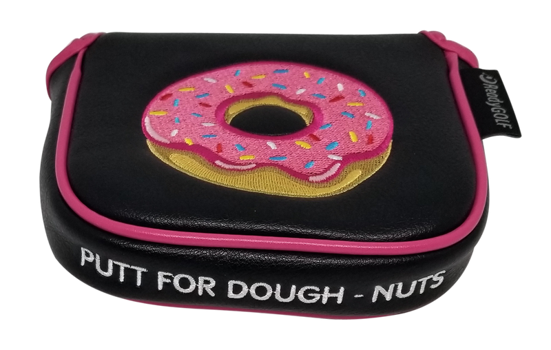 Putt for Dough-Nuts Embroidered Doughnut Putter Cover - XL Mallet