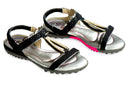 Nailed Golf: Sweet Sandals - Briolette Black Golf Shoes