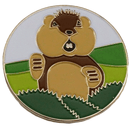 Dancing Gopher Golf Ball Marker & Hat Clip