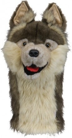 Daphne's HeadCovers: Brown Wolf Golf Club Cover