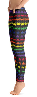 ReadyGOLF: Invaders from Space Women's All-Over Leggings