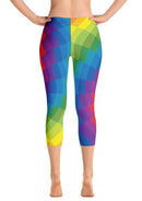 ReadyGOLF: Tie Dye Women's Capri Leggings