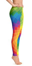 ReadyGOLF: Tie Dye Women's All-Over Leggings