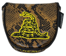 Don't Tread On Me Embroidered Putter Cover - Mallet by ReadyGOLF
