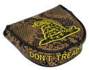 Don't Tread On Me Embroidered Putter Cover - Mallet by ReadyGOLF