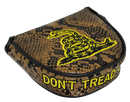 Don't Tread On Me Embroidered Putter Cover - Mallet by ReadyGOLF