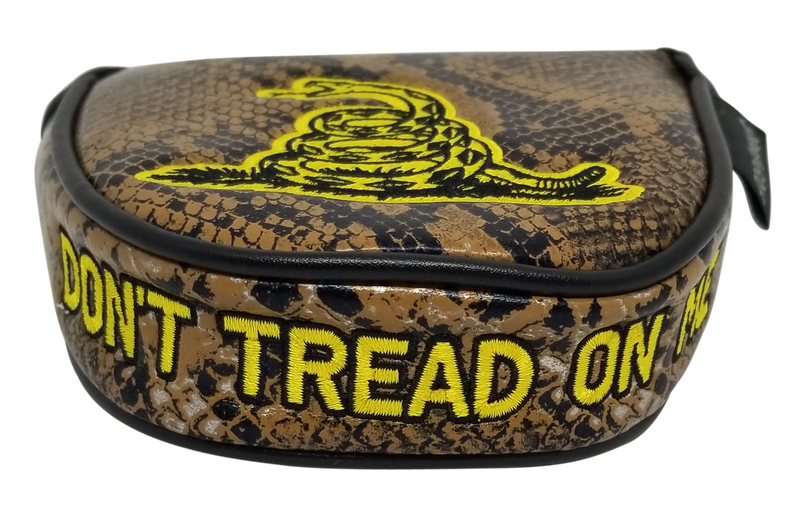 Don't Tread On Me Embroidered Putter Cover - Mallet by ReadyGOLF