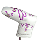 ReadyGolf: Embroidered Blade Putter Cover - Dragonfly