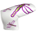 ReadyGolf: Embroidered Blade Putter Cover - Dragonfly