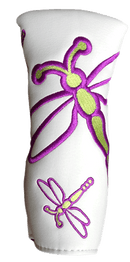 ReadyGolf: Embroidered Blade Putter Cover - Dragonfly