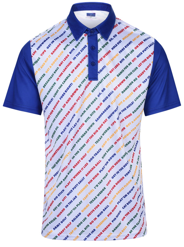 Golf Expressions Mens Golf Polo Shirt by ReadyGOLF