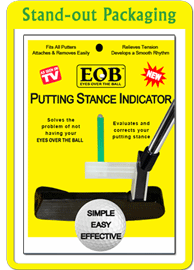 EOB Eye Over Ball Putting System Golf Training Aid