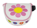 Flower Power Embroidered Putter Cover - Mallet by ReadyGOLF