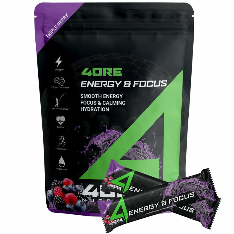 4ore Energy & Focus Hydration - Blue Raspberry