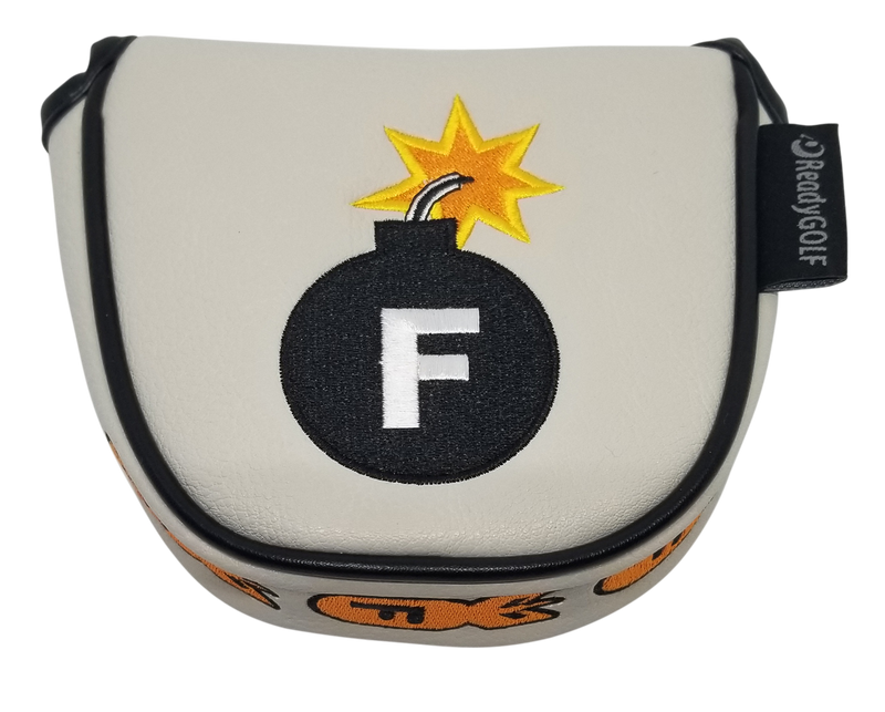F-Bomb Embroidered Putter Cover - Mallet by ReadyGOLF