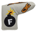 F-Bomb Embroidered Putter Cover - Blade by ReadyGOLF