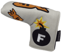 F-Bomb Embroidered Putter Cover - Blade by ReadyGOLF