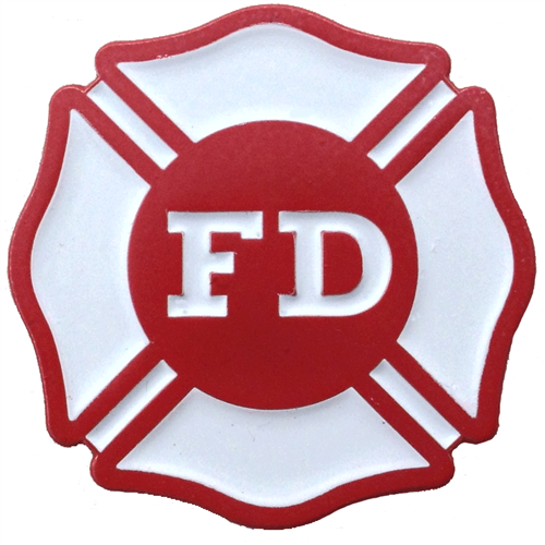 ReadyGolf: Fire Department Ball Marker & Hat Clip