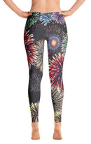 ReadyGOLF: Fireworks Women's All-Over Leggings