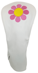 Flower Power Driver Headcover by ReadyGolf (Pink)