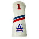 Sunfish: DuraLeather Headcovers - Fly the W Chicago Skyline - Cubs