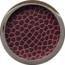 ReadyGolf: Football Leather Inlay Ball Marker & Hat Clip
