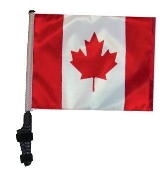 SSP Flags: 11x15 inch Golf Cart Flag with Pole - Canada