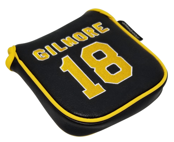 Gilmore #18 Jersey Embroidered Putter Cover - XL Mallet
