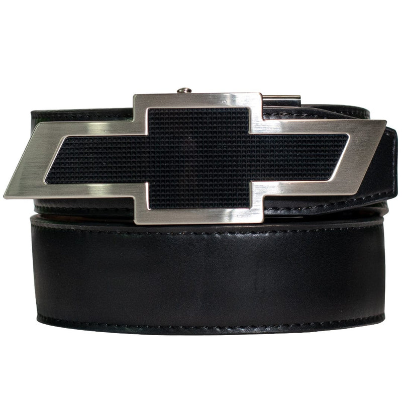 Nexbelt: GMC Chevrolet Bow Tie Ratchet Belt - Black