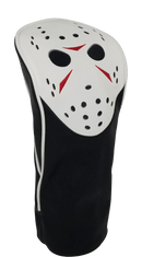 Hockey Goalie Mask Embroidered Driver Headcover by ReadyGOLF