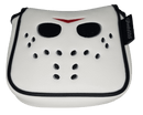Hockey Goalie Mask Embroidered Putter Cover - XL Mallet