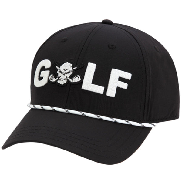 Tattoo Golf: G☠️LF Tri-Tech Performance Golf Hat - Black