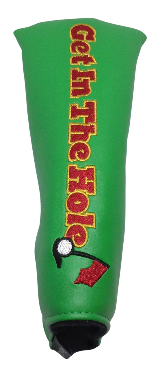 Dancing Gopher Green Embroidered Putter Cover by ReadyGolf - Blade