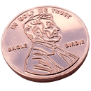 ReadyGolf: Giant Lucky Penny Ball Marker & Hat Clip