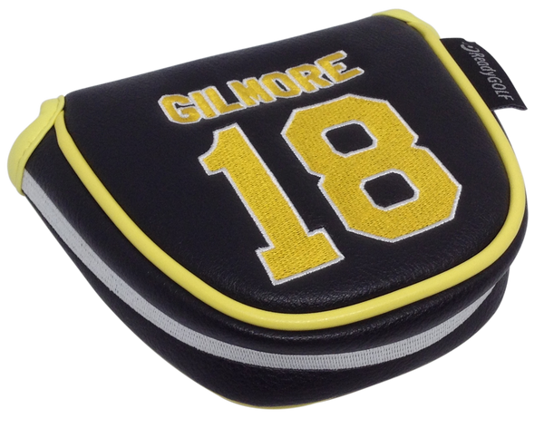 Gilmore #18 Jersey Embroidered Putter Cover - Mallet