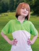 The Littlest Golfer "On The Green" Performance Shirt Girls