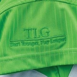 The Littlest Golfer "On The Green" Performance Shirt Girls