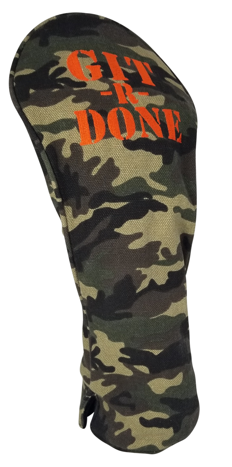 GIT-R-DONE Camo Embroidered Driver Headcover by ReadyGOLF